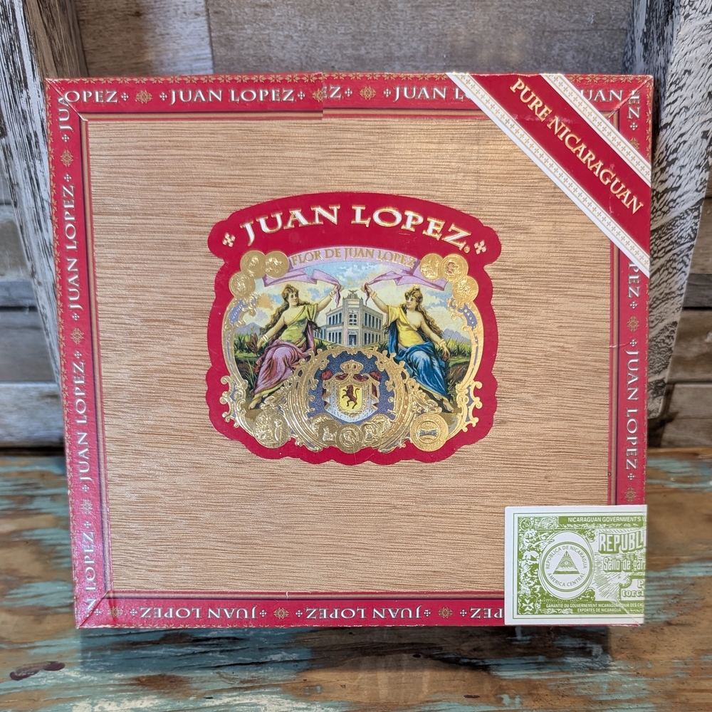 Juan Lopez Flor De Juan Cigar Box